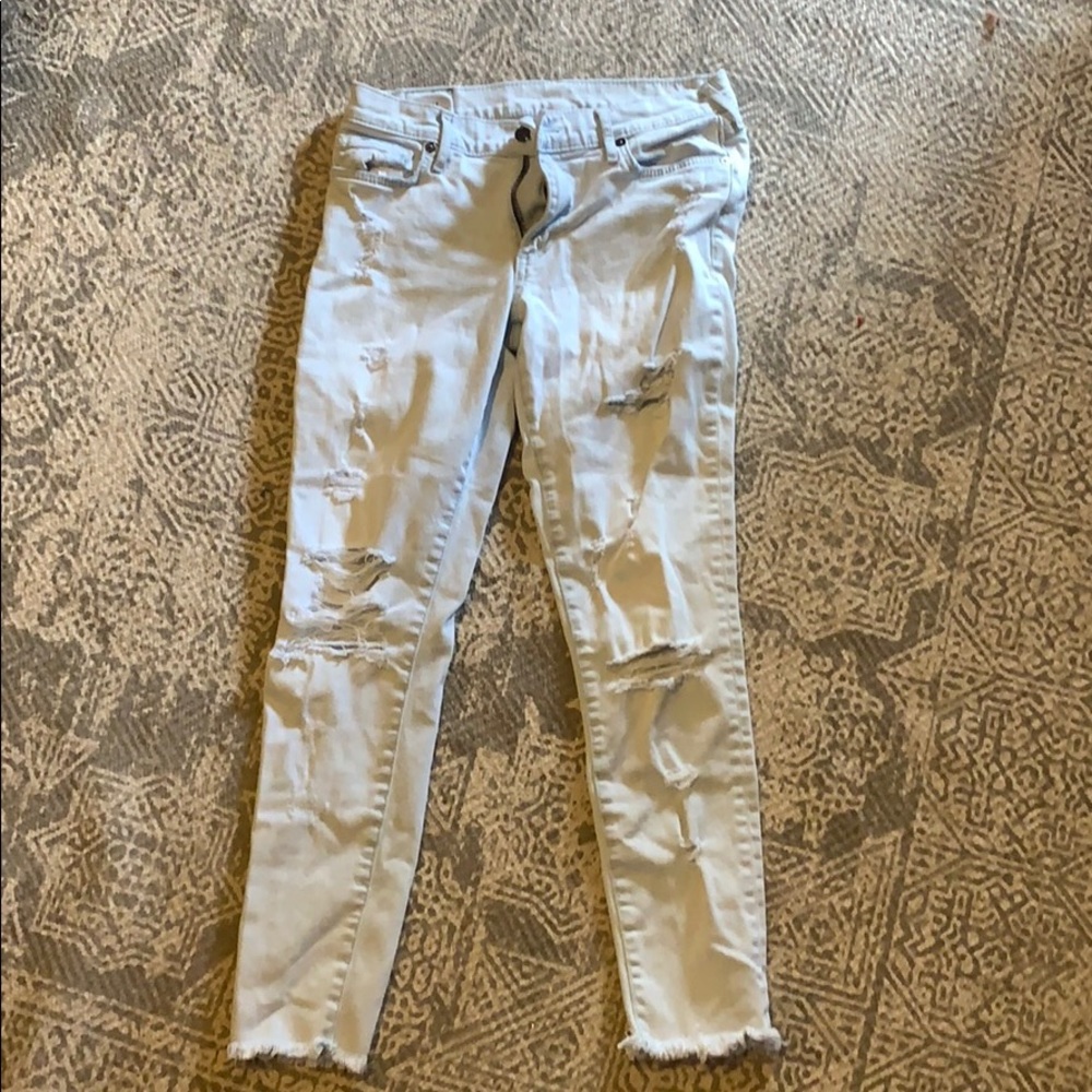 True Religion Halle Skinny Jeans Light blue denim